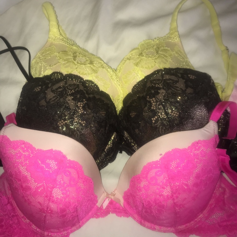 Victoria Secret Push Up Bras 36D